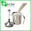 Kitchen Appliances Milk Coffee Tool Manual Milk Frother , frothing milk jug , Stainless Steel milk foamer