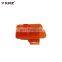 New style orange color ABS handlebar alert light push button switches modified motorcycle turn signal switch