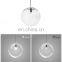 Nordic modern single head bubble ball lamp creative glass ball pendant light chandelier