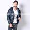 2021 new men's hooded men's hooded model with fertilizer added and increased by more than 200 kg can wear down jackets