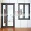 Turkey back yard split jamb swinging doors with side lite
