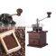 Coffee Bean Grinder, Manual Coffee Grinder, Wooden Hand Grinder Coffee Mill