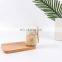 Top Selling Airtight Clear Glass Jar With Wood Spoon And Cork