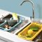 Wholesale Supplier Vegetable Multifunctional Fruit Kitchen Sink Wash Drain Basket