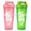 2021 ready to ship 600ml custom logo Plastic Sport leak proof disposable recycled Infuser Fruit juice gym protein shaker cup