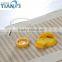 Borosilicate Glass Mug With Handle Silione Lid glass Tea Coffee Mug with silicone lid& botton