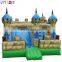 Widely used commercial inflatable bouncy castle with water slide princess theme slide inflatable