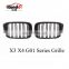 Bumper Grille For BMW 1/ 2  /5 Series X3 X5 X6 All Series Grille Modified BMW Front Face Grille