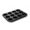 Carbon Steel Oven Bakeware Non Stick 6 Cup Round Cake Mould Cupcake Tin Muffin Mold Tray Baking Pan