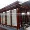 Hot Product Top Quality Foshan Wanjia Custom Color Sunrooms / Glass Houses