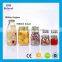150ml 300ml 500ml 1000ml custom made clear glass embossed mason jar                        
                                                Quality Choice