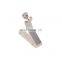 Customized V Shape Steel Spring Button Clips for Tube