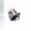 Cylindrical Floor Mount mini Door Stopper with Ring Rubber Bumper Heavy Duty Doorstop