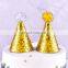 Amazon Hot Sale Birthday Hat Crown for Kids Happy Birthday Party Decoration Supplies Sequins Star Golden Mini Hat