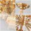 Big Crystal Pineapple Beads Chandelier Customized Project Pendant Lamp For Lobby