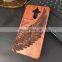 Shockproof custom  hard pc wood phone case for huawei mate 9