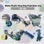 pp pe granule making machine plastic recycling and pelletizing mini machine price