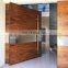 modern luxury interior big panel solid wood front entry large pivot door system