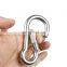 Carabiner wholesal Clips Stainless Steel 304 316 climbing snap hook