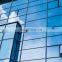 Aluminum Glass Curtain Wall For Office Buildings wall mounted electric curtains