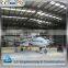 High security steel structure aircraft hangar