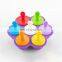 Latest 2022 Wholesale Round New Arrivals Plastic High Quality Custom Silicone Popsicle Mold