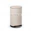 Stainless steel foot pedal garbage bin step dustbin with cover indoor trash can