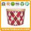 Custom 0.5/1/2/3.5/6.5 Gallon Metal Bucket Popcorn Tin with Lid