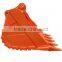 DH500LC-7 excavator bucket rock bucket 2.4 cbm