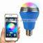 Smart LED Bluetooth speaker,bluetooth speaker with led light,led speaker
