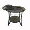New design outdoor mosaic fire pit table BBQ