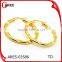 fashion jewellery big hoop simple gold earring designs for women