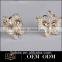 2015 Fashion design costume jewelry micro pave earring