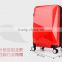ABS PC fashion travel luggage with 360 degree wheels