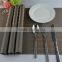 High Quality Rectangle PVC Dining Room Placemats for Table Stain-resistant Kitchen mats Simple Style Eat Mat Vinyl pad