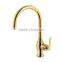 Gold color bath and shower faucet, rainfall shower column set