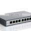 Long distance transmission 9-Port 10/100M Ethernet PoE PD Switch with 8 PoE PD Ports