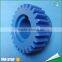 Custom power transmission parts plastic nylon pom tooth spur gears wheel uhmw-pe plastic gear pinion