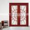 economic cherry timber glass interior door