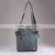 S-2046 Guangzhou fashion shoulder punk handbags hot sale designer stylish demin shoulder bags
