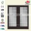 60 in. x 80 in. Prehung Left-Hand Inswing 15 Lite Primed Steel Patio Door with Brickmold