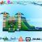 Inflatable Tiki Island Bounce Water Slide