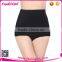 High Waist Black Cotton Butt Lift Panties Slim Lift