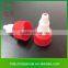 Acutilingual plastic double layer cap , bottle inner stoper cap plug cap
