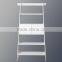 Modern Style White Solid Wood Shelving Rack