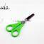 Stationery stainless steel with plastic handle student scissors BD-S1612