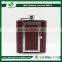Leather Stainless Steel Water Liquor Alcohol Container 5 Oz Hip Flask