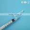 3ml luer lock disposable retractable safety syringe
