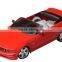 1:28 scale ABS plastic BFord Mustang model car