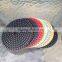 Wet Polishing Pads 4 inch (100 mm) Straight Teeth Flexible Diamond Nylon Cloth Sanding Discs for Granite Marble Polishing